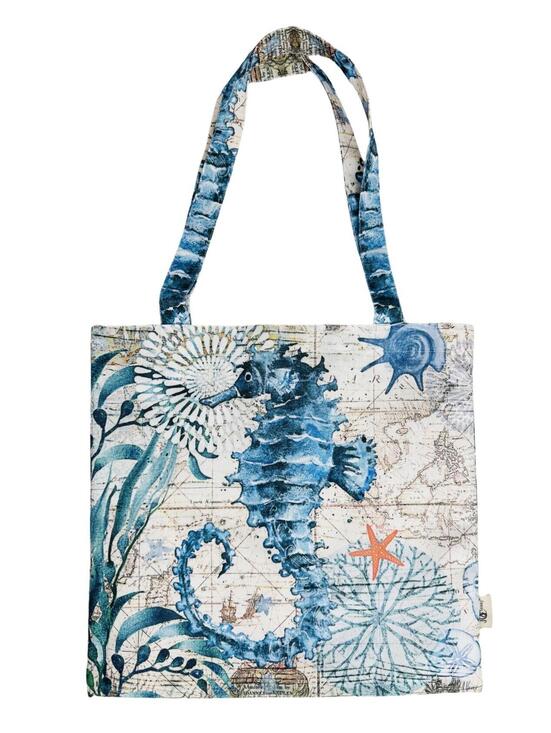 Handbags - Seahorse Tote Bag